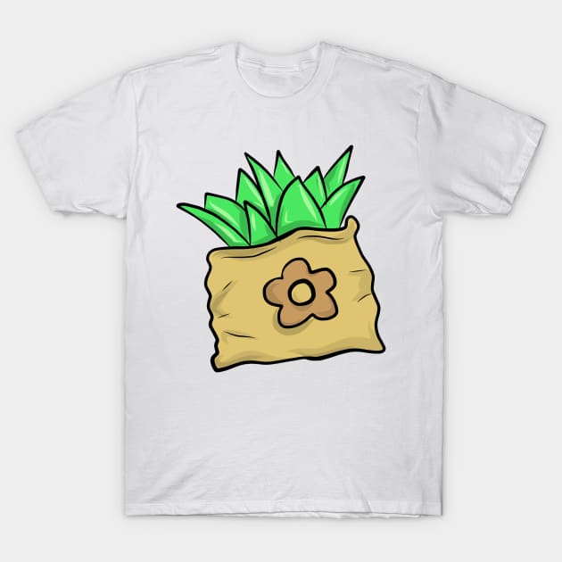 bag o' weeds T-Shirt by ubercuties